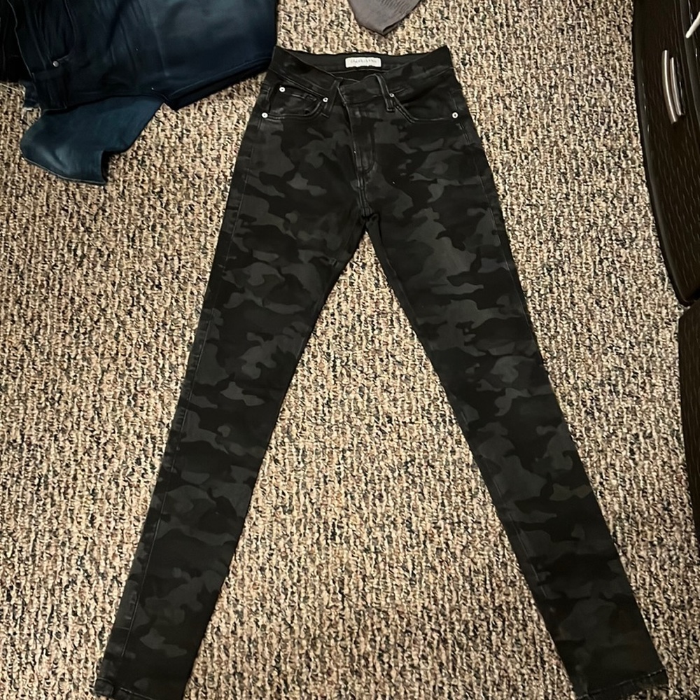 James jeans camo skinny